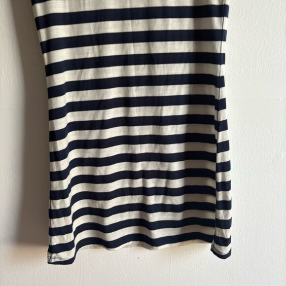 Icebreaker Sz S Strip Coastal Nautical Wool Casual Relaxed Dress - Picture 6 of 10
